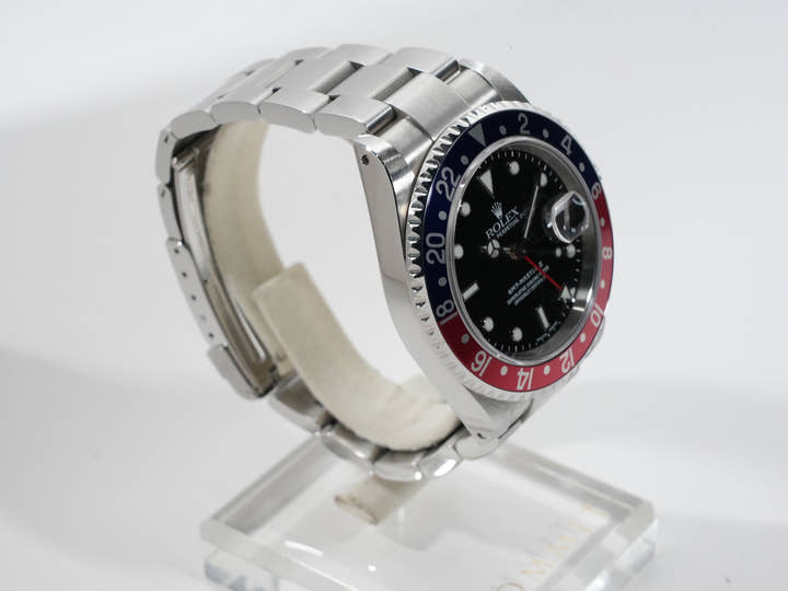ロレックス GMTマスターII Ref.16710 ステンレススチール ブラック文字盤 オイスターブレスレット