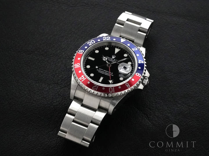 ロレックス GMTマスターII Ref.16710 ステンレススチール ブラック文字盤 オイスターブレスレット