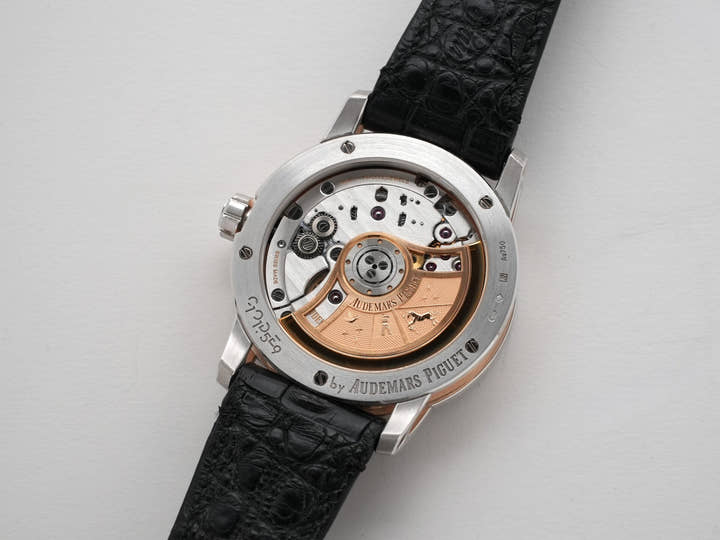 オーデマピゲ CODE 11.59 バイ オーデマ ピゲ Ref.15210CR.OO.A002CR.01 ホワイトゴールド/ピンクゴールド グレーラッカー文字盤