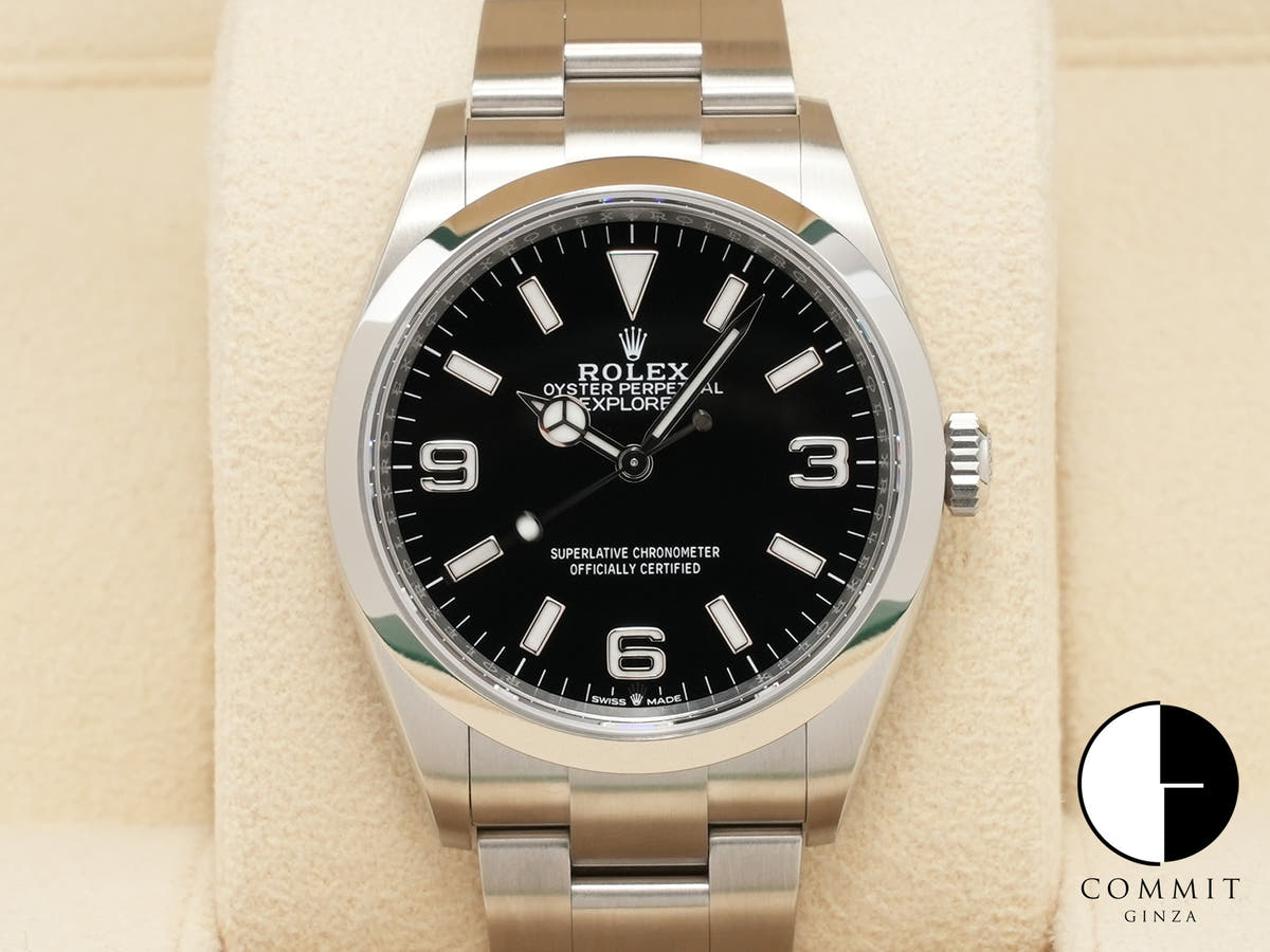 Rolex Explorer 36 Ref. 124270 Stainless Steel Black Dial