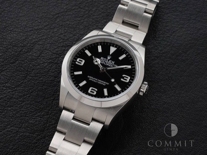 Rolex Explorer 36 Ref. 124270 Stainless Steel Black Dial