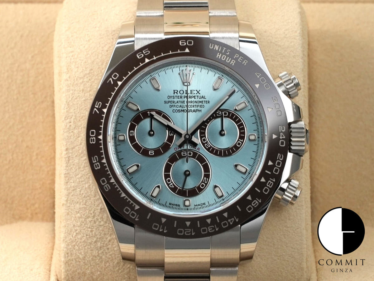 ロレックス デイトナ Ref.116506 プラチナ アイスブルー文字盤