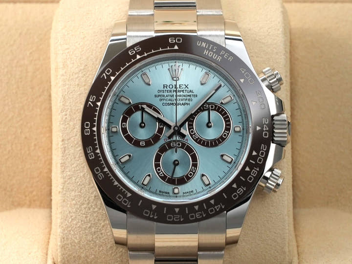 ロレックス デイトナ Ref.116506 プラチナ アイスブルー文字盤