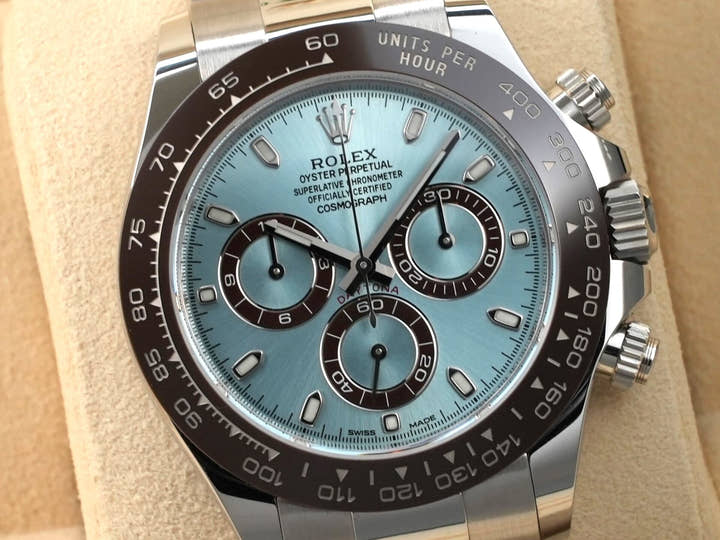 ロレックス デイトナ Ref.116506 プラチナ アイスブルー文字盤