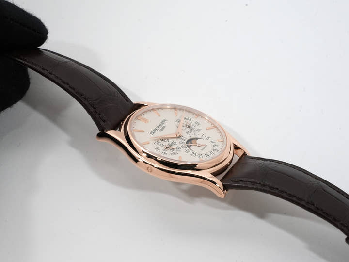 パテックフィリップ パーペチュアルカレンダー TIFFANY&CO. Ref.5140R-011 ローズゴールド シルバー文字盤