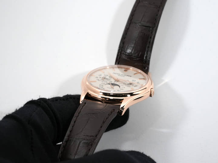 パテックフィリップ パーペチュアルカレンダー TIFFANY&CO. Ref.5140R-011 ローズゴールド シルバー文字盤