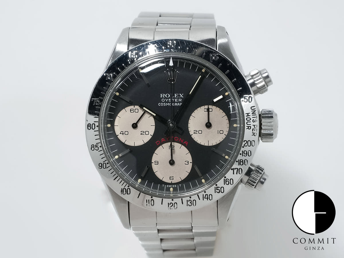 ロレックス デイトナ Ref.6265 ステンレススチール ブラック文字盤