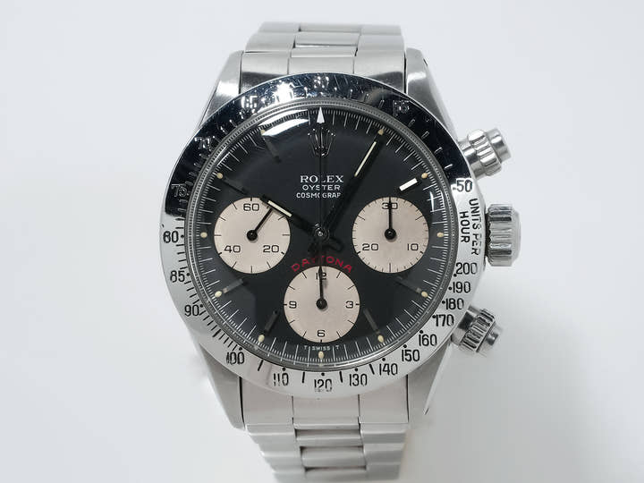 ロレックス デイトナ Ref.6265 ステンレススチール ブラック文字盤