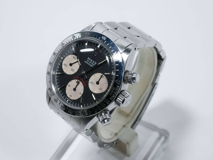 ロレックス デイトナ Ref.6265 ステンレススチール ブラック文字盤