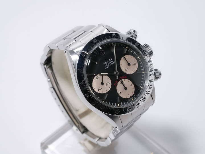 ロレックス デイトナ Ref.6265 ステンレススチール ブラック文字盤