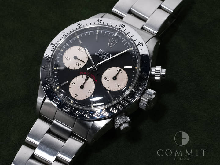 ロレックス デイトナ Ref.6265 ステンレススチール ブラック文字盤