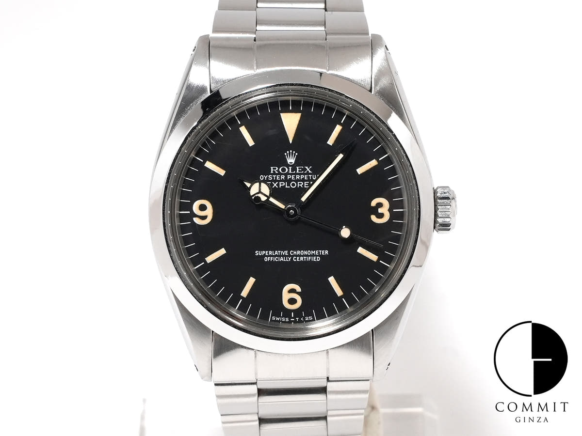 Rolex Explorer I Ref. 1016 Stainless Steel Black Dial