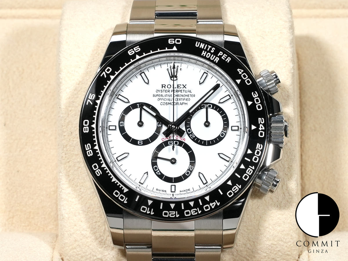 ロレックス デイトナ Ref.126500LN ステンレススチール ホワイト文字盤