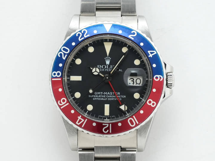 ロレックス GMTマスター Ref.16750 ステンレススチール ブラック文字盤 中古 rwosb6qt