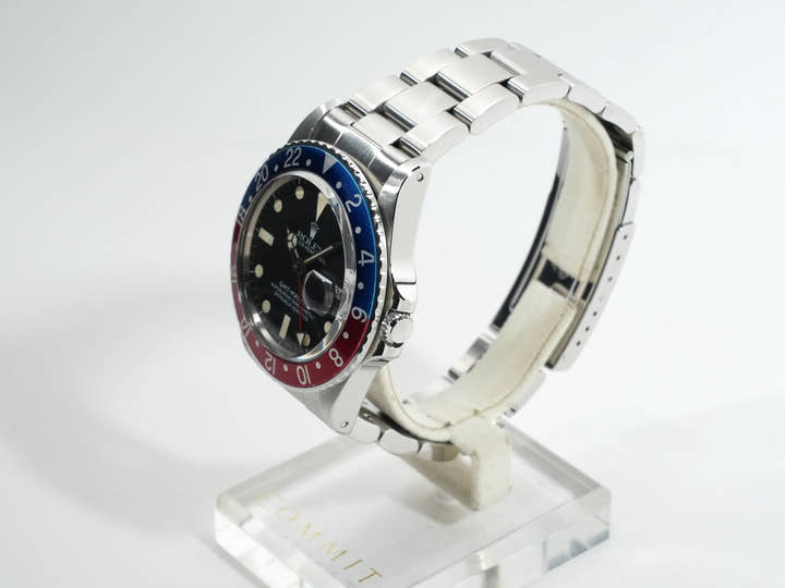 ロレックス GMTマスター Ref.16750 ステンレススチール ブラック文字盤 中古 rwosb6qt