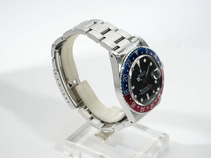 ロレックス GMTマスター Ref.16750 ステンレススチール ブラック文字盤 中古 rwosb6qt