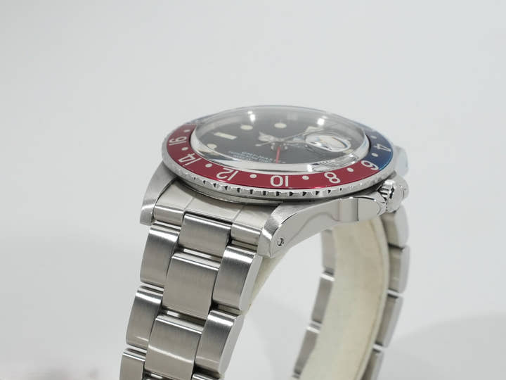 ロレックス GMTマスター Ref.16750 ステンレススチール ブラック文字盤 中古 rwosb6qt