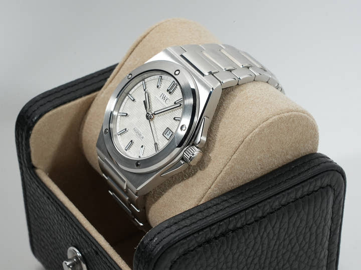 IWC インヂュニア オートマティック 40 Ref.IW328902 ホワイト文字盤 美中古 h99ahmq7