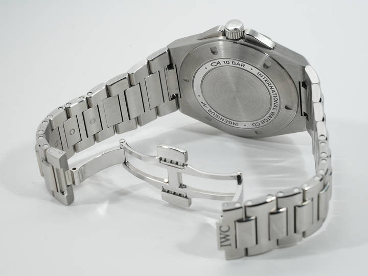 IWC インヂュニア オートマティック 40 Ref.IW328902 ホワイト文字盤 美中古 h99ahmq7