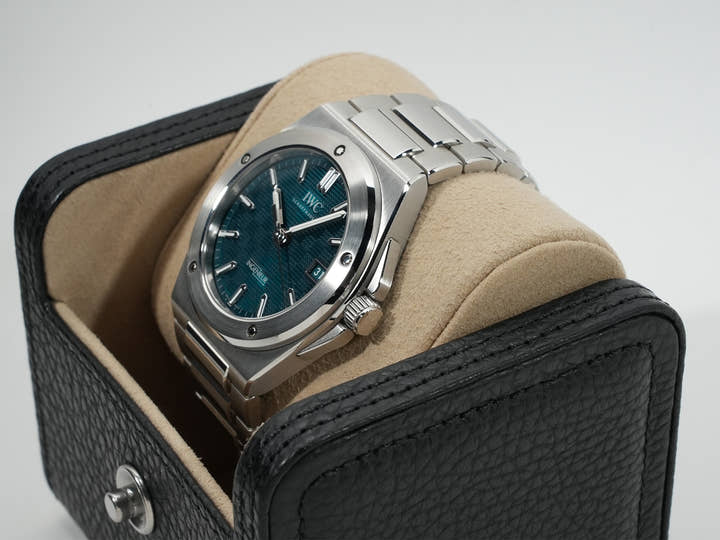 IWC インヂュニア オートマティック 40 Ref.IW328903 SS グリーン文字盤 美品 uqf9mkwh