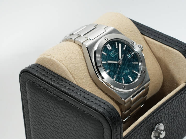 IWC インヂュニア オートマティック 40 Ref.IW328903 SS グリーン文字盤 美品 uqf9mkwh