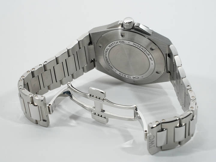 IWC インヂュニア オートマティック 40 Ref.IW328903 SS グリーン文字盤 美品 uqf9mkwh