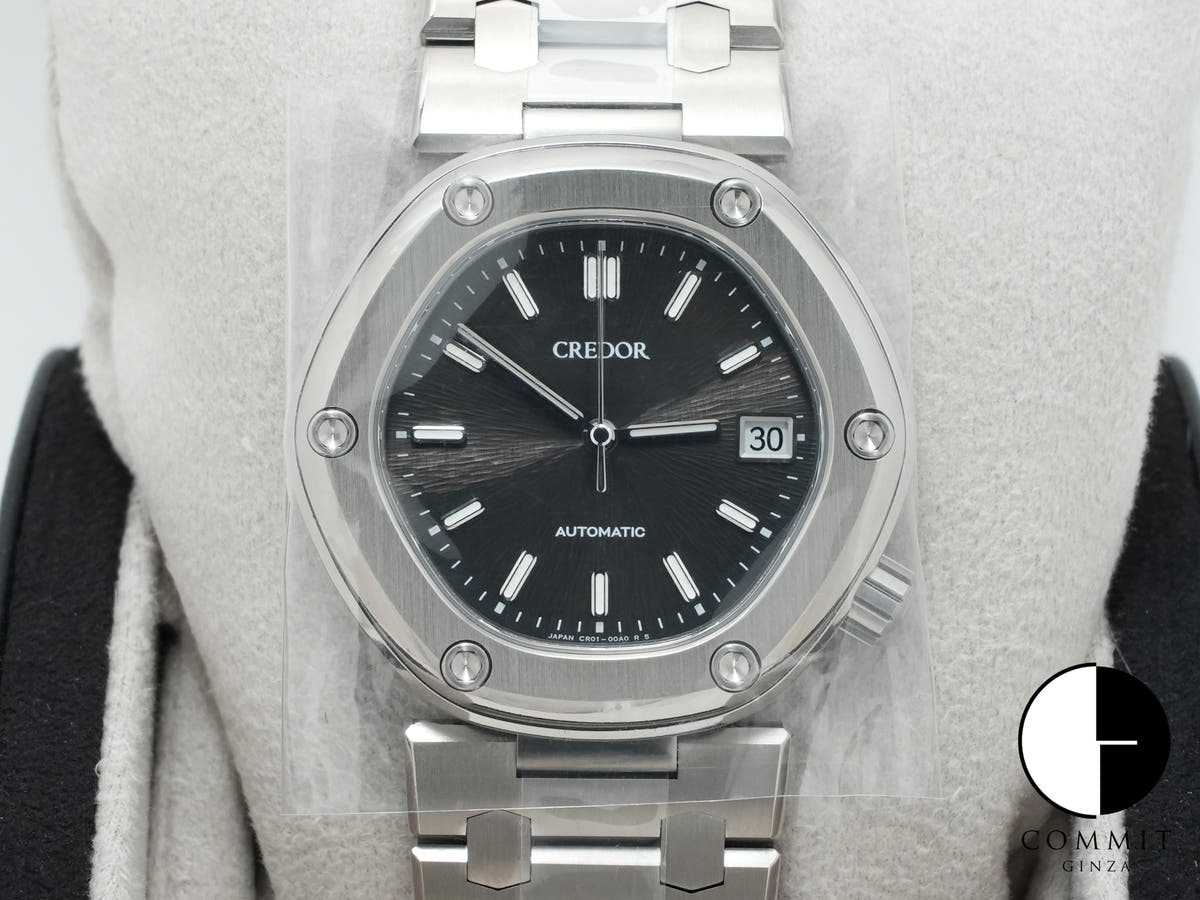 セイコー クレドール ロコモティブ Ref.GCCR999 ブラック文字盤 未使用 cmd8mk3h