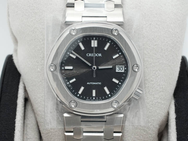 セイコー クレドール ロコモティブ Ref.GCCR999 ブラック文字盤 未使用 cmd8mk3h