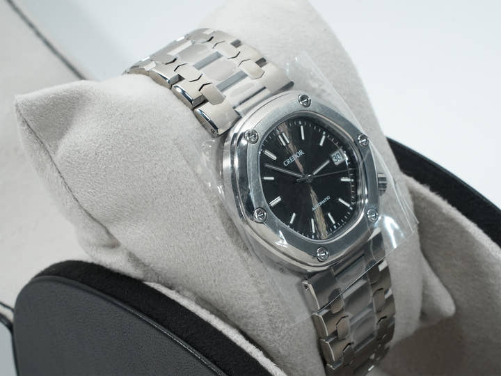 セイコー クレドール ロコモティブ Ref.GCCR999 ブラック文字盤 未使用 cmd8mk3h