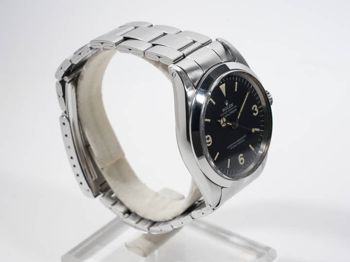 ロレックス エクスプローラーI Ref.1016 ステンレススチール ブラック文字盤