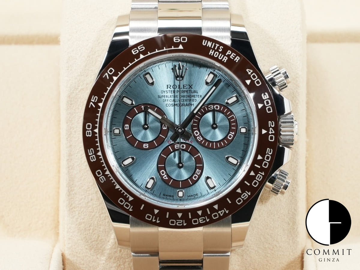 ロレックス デイトナ Ref.116506 プラチナ アイスブルー文字盤