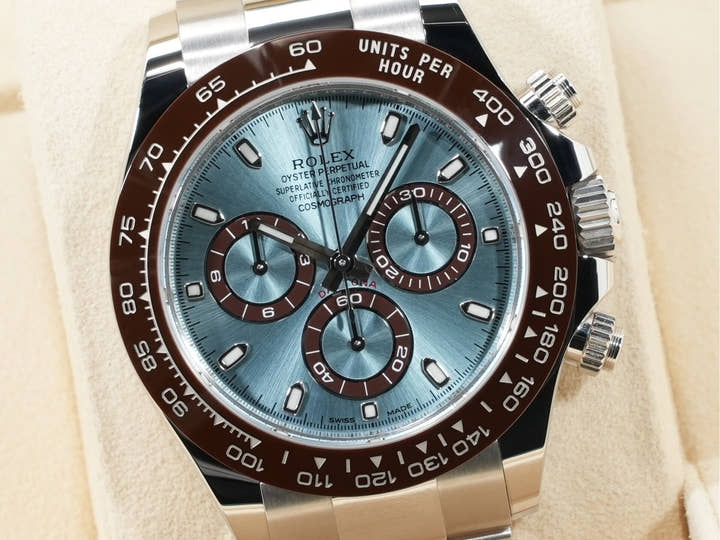 ロレックス デイトナ Ref.116506 プラチナ アイスブルー文字盤