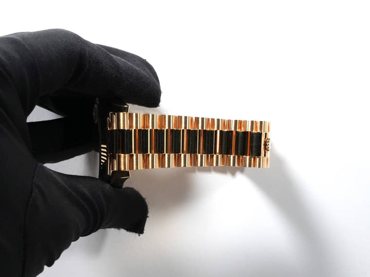 ロレックス デイデイト40 Ref.228238 イエローゴールド ブラック文字盤