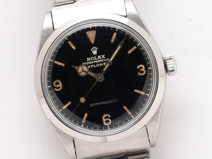 Rolex Explorer Ref. 5500 Stainless Steel Black Dial