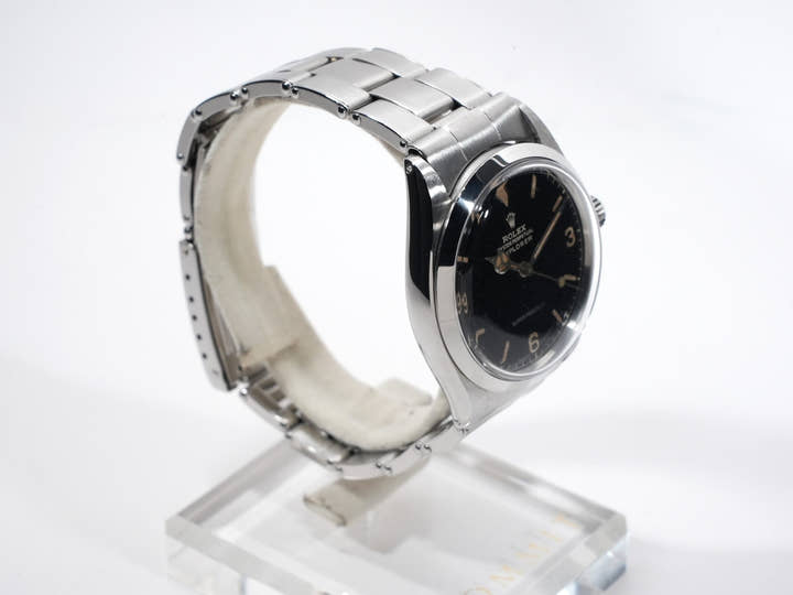 Rolex Explorer Ref. 5500 Stainless Steel Black Dial