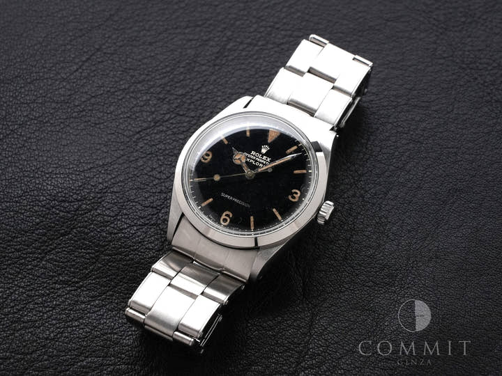 Rolex Explorer Ref. 5500 Stainless Steel Black Dial