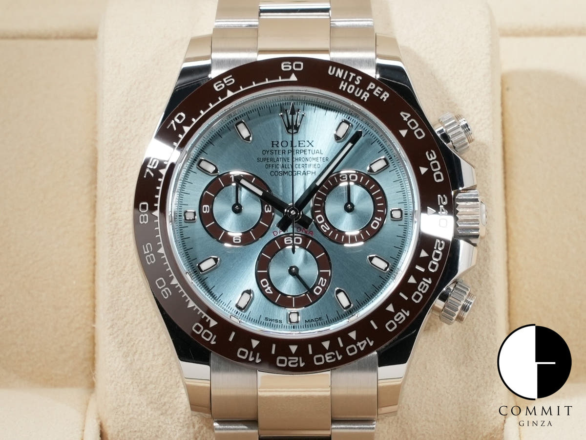 ロレックス デイトナ Ref.116506 プラチナ アイスブルー文字盤