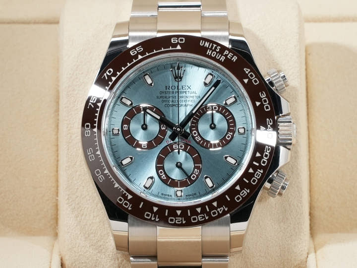 ロレックス デイトナ Ref.116506 プラチナ アイスブルー文字盤
