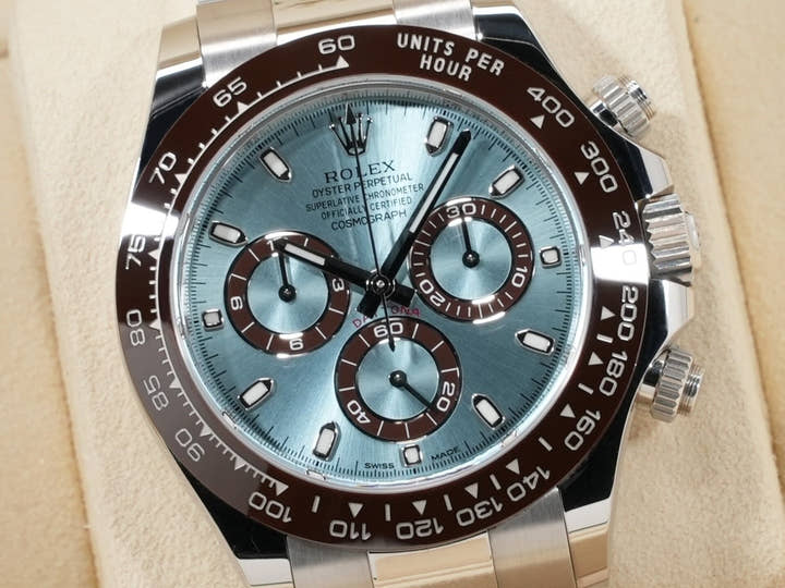 ロレックス デイトナ Ref.116506 プラチナ アイスブルー文字盤