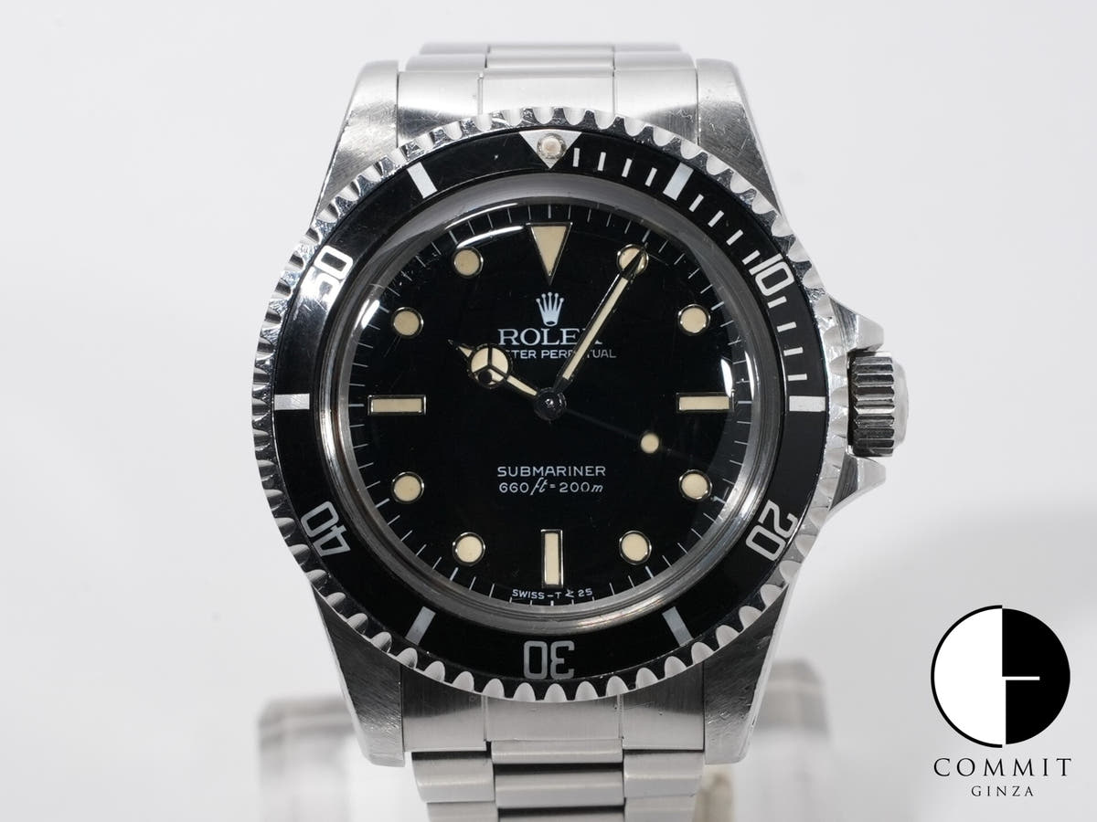 Rolex Submariner Ref. 5513 Stainless Steel Black Dial