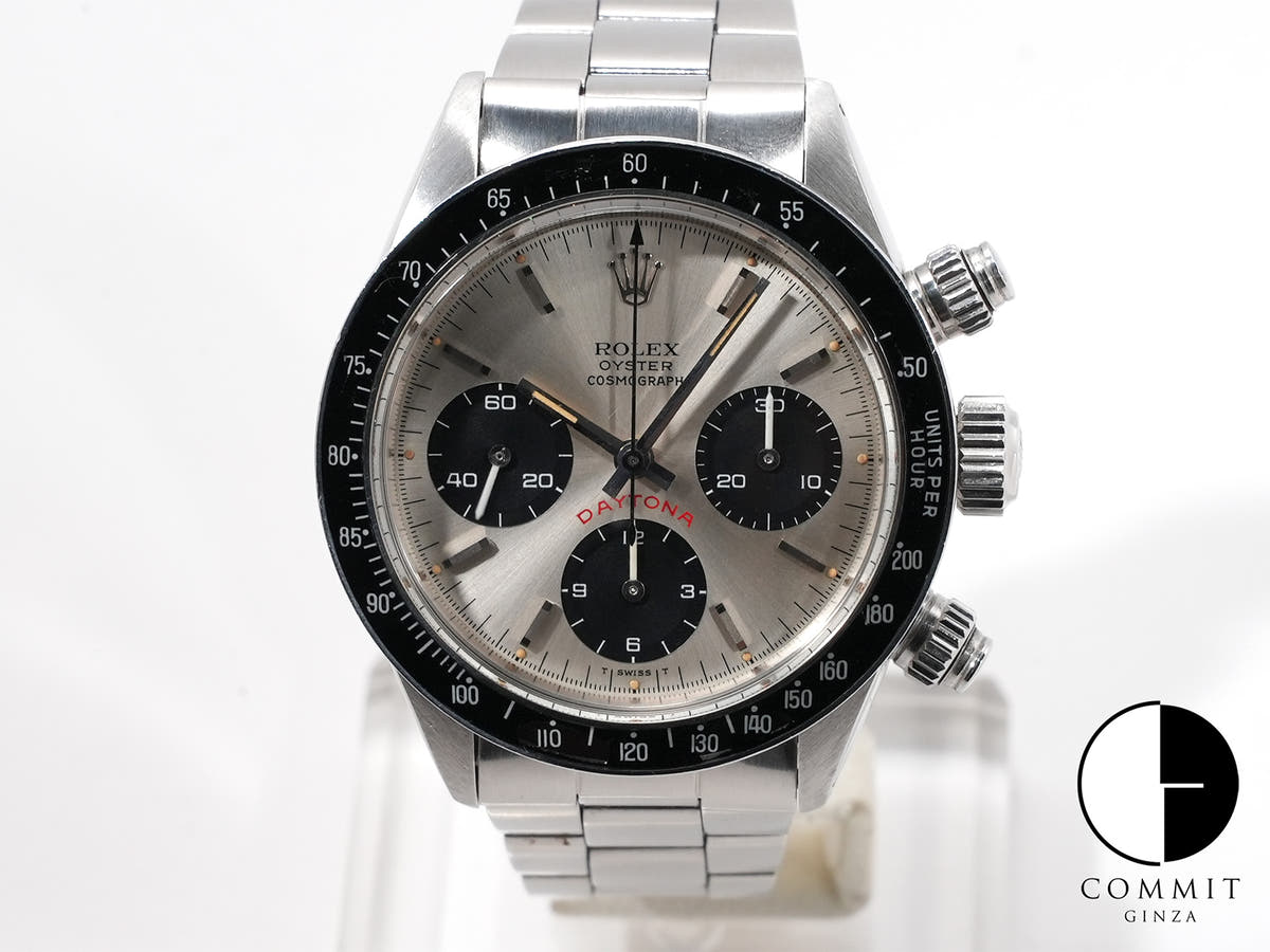 ロレックス デイトナ Ref.6263 ステンレススチール シルバー文字盤