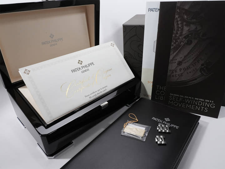 パテックフィリップ ノーチラス Ref.5711/1A-011 ステンレススチール ホワイト文字盤