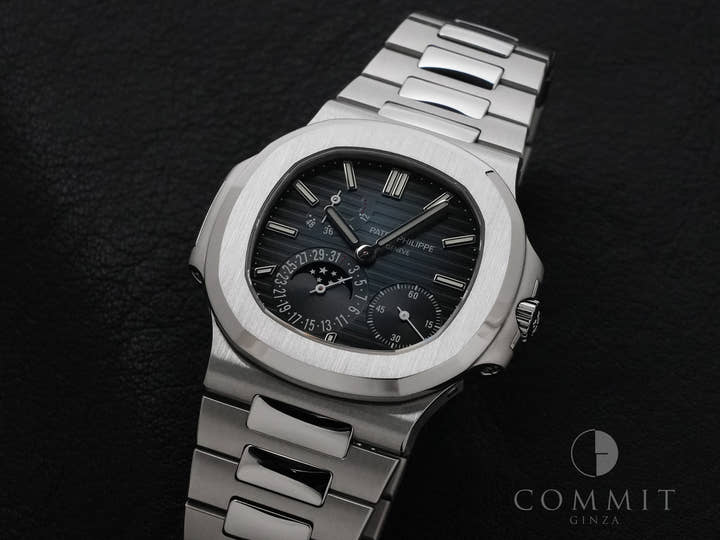 パテックフィリップ ノーチラス プチコンプリケーション Ref.5712/1A-001 ステンレススチール ブルー文字盤