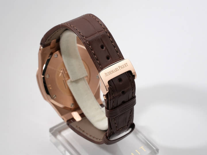 オーデマピゲ ロイヤルオーク デュアルタイム Ref.26120BA.OO.D088CR.01 イエローゴールド シルバー文字盤