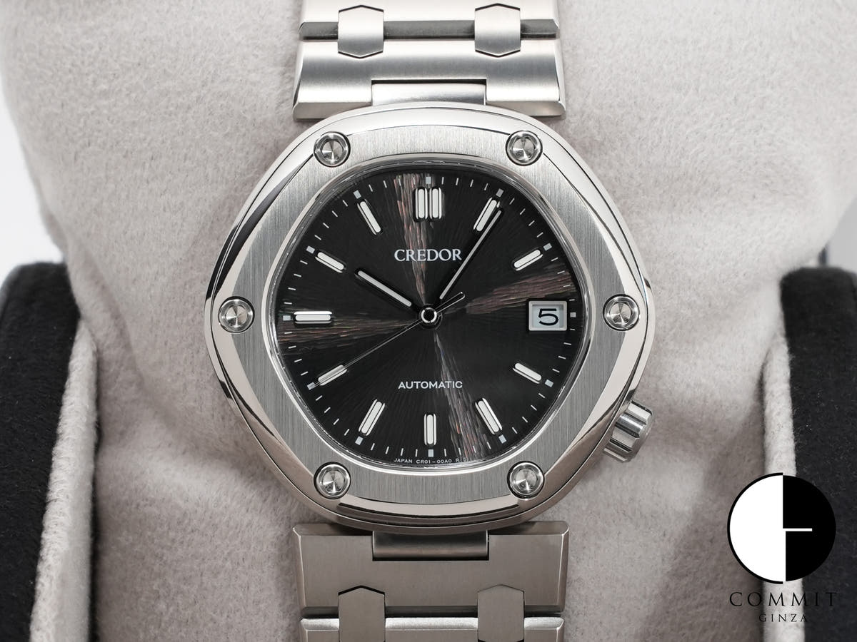 セイコー クレドール ロコモティブ Ref.GCCR999 ブラック文字盤 未使用 2nuyodbe