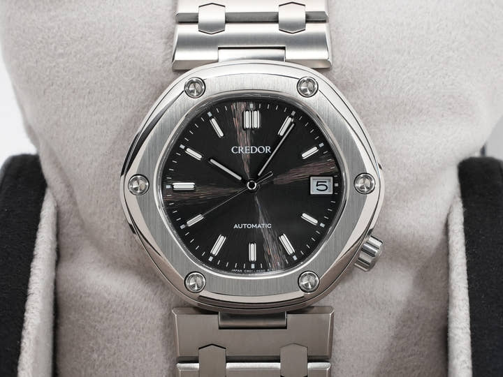 セイコー クレドール ロコモティブ Ref.GCCR999 ブラック文字盤 未使用 2nuyodbe