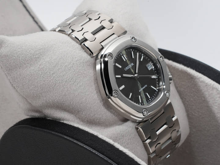 セイコー クレドール ロコモティブ Ref.GCCR999 ブラック文字盤 未使用 2nuyodbe