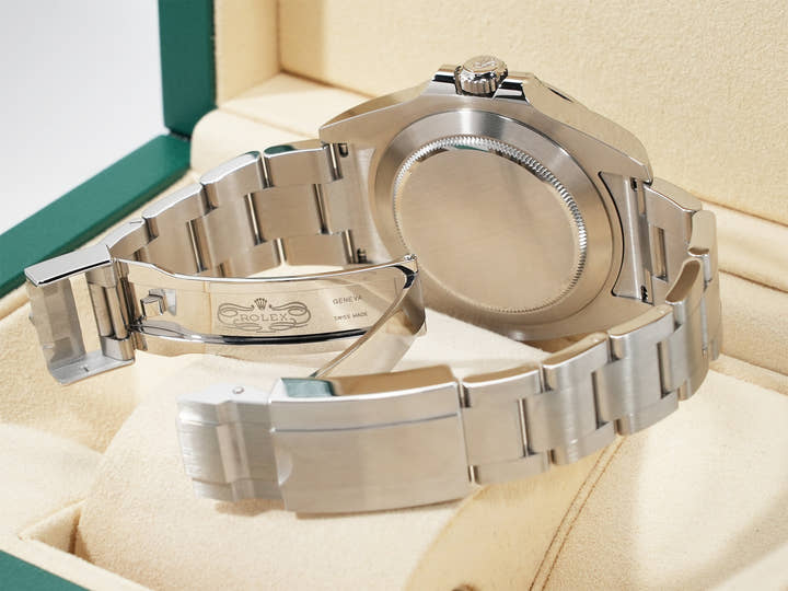 ロレックス エクスプローラーII Ref.216570 ステンレススチール ブラック文字盤