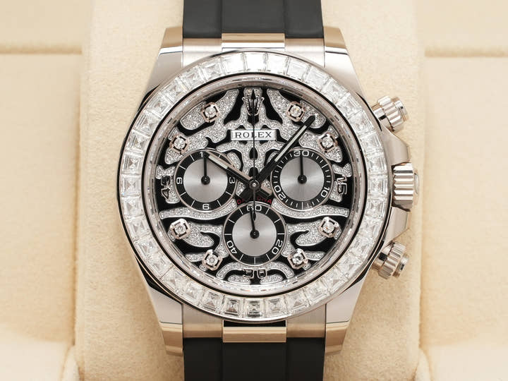 ロレックス デイトナ Ref.116589TBR ホワイトゴールド ブラックxシルバー文字盤