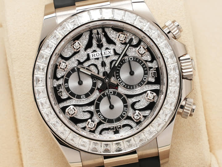 ロレックス デイトナ Ref.116589TBR ホワイトゴールド ブラックxシルバー文字盤